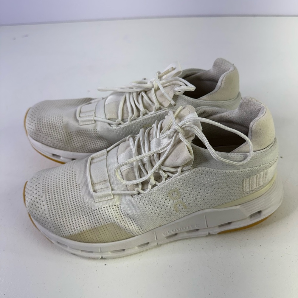 On Running Cloudnova CloudTec Sneakers Undyed-White White Women’s 7.5 - Picture 7 of 11